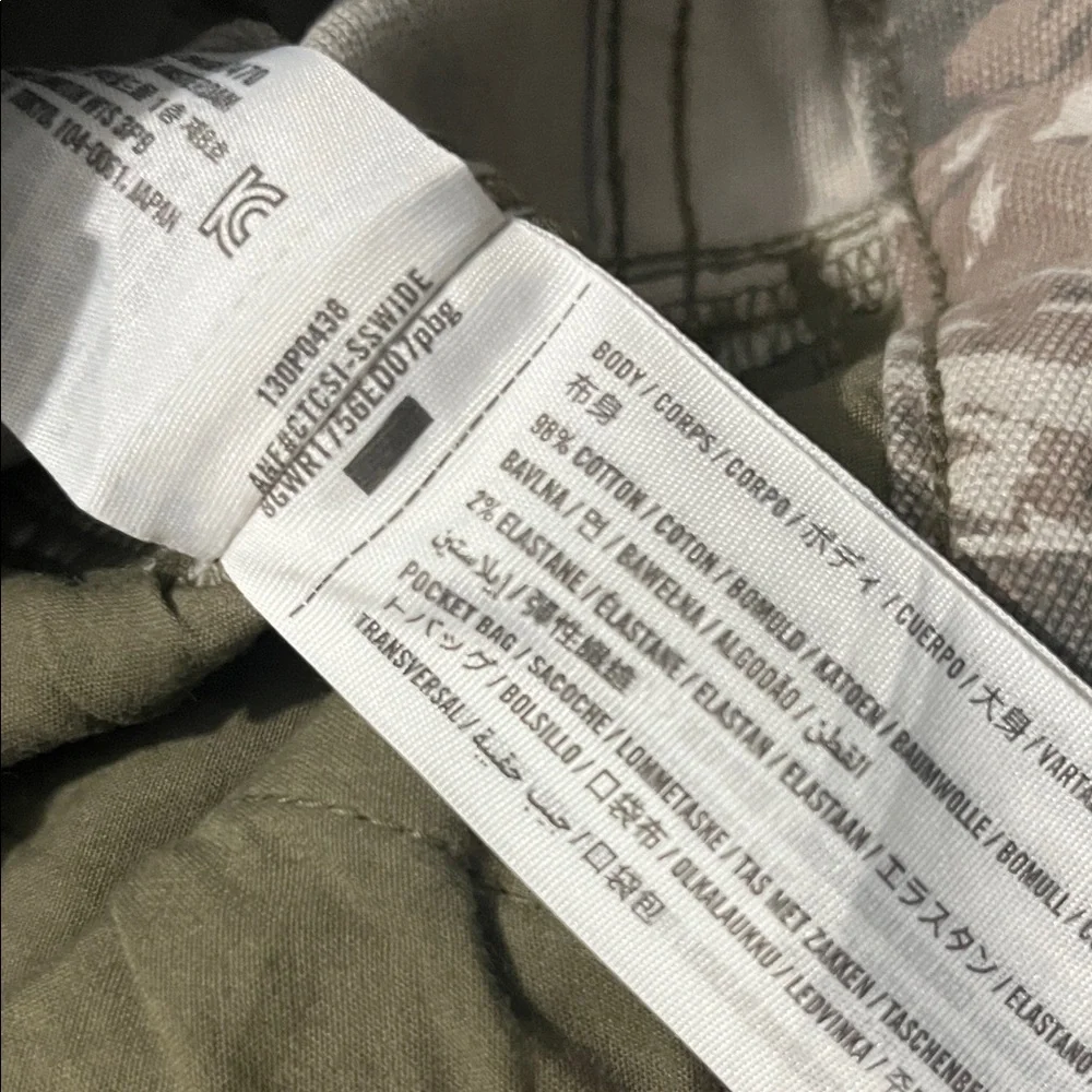 Abercrombie & Fitch Athletic Loose  Camouflage Men Pants Size 30 - Picture 12 of 14